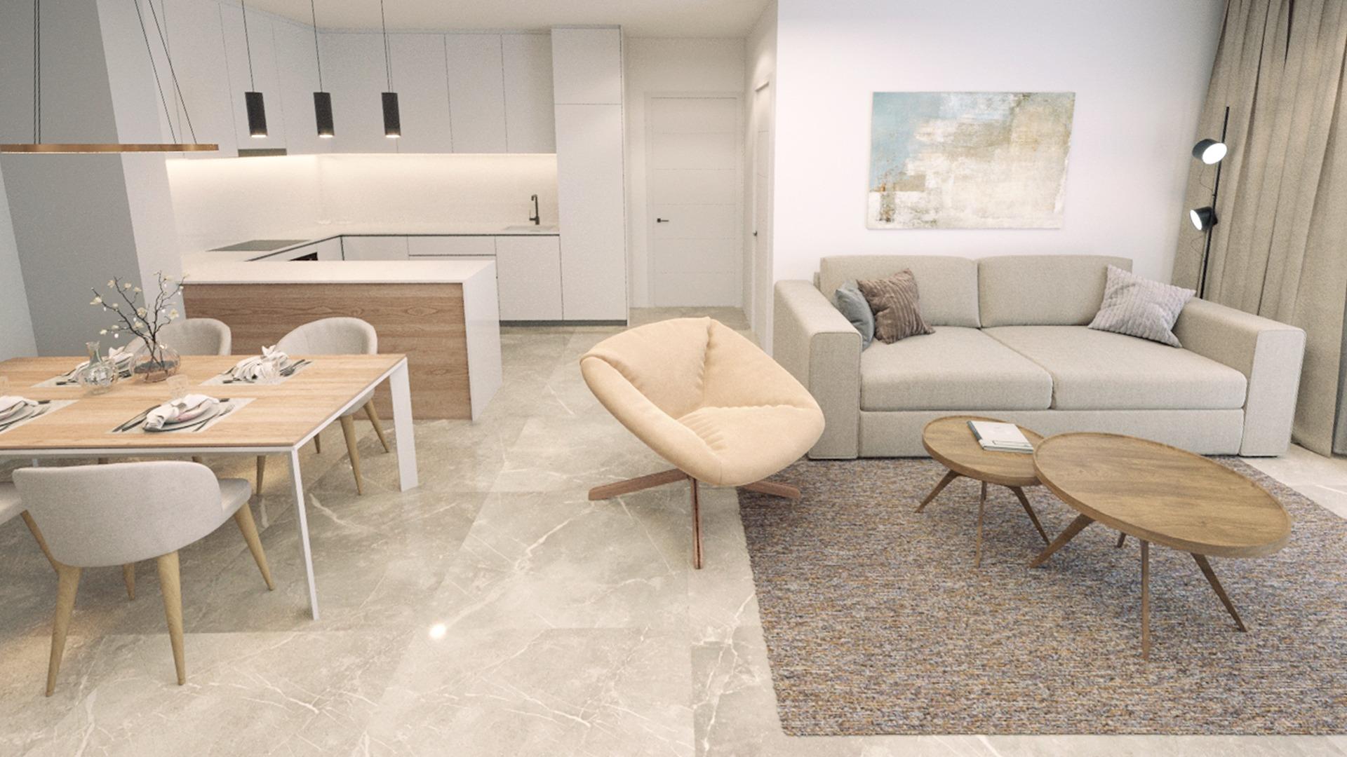 NEW BUILDING 200 METERS FROM PLAYA DEL CURA. WITH COMMUNITY POOL. GYM. SAUNA AND CHILL-OUT AREA.