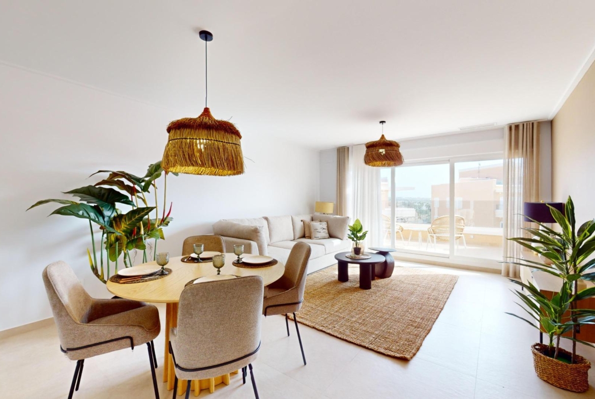 APARTAMENTOS DE OBRA NUEVA EN PILAR DE LA HORADADA CON GARAJE INCLUIDO. 100 M2.TERRAZAS DE 25 M2. 3 DORM. 2 BAÑOS. PISCINA.