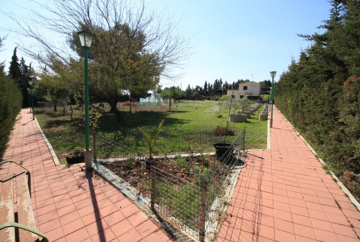 CAMPOAMOR, SPECTACULAR FINCA, 3500 M2  PLOT WITH 2 HOUSES, PRIVATE POOL, 2500 METERS FROM THE BEACH