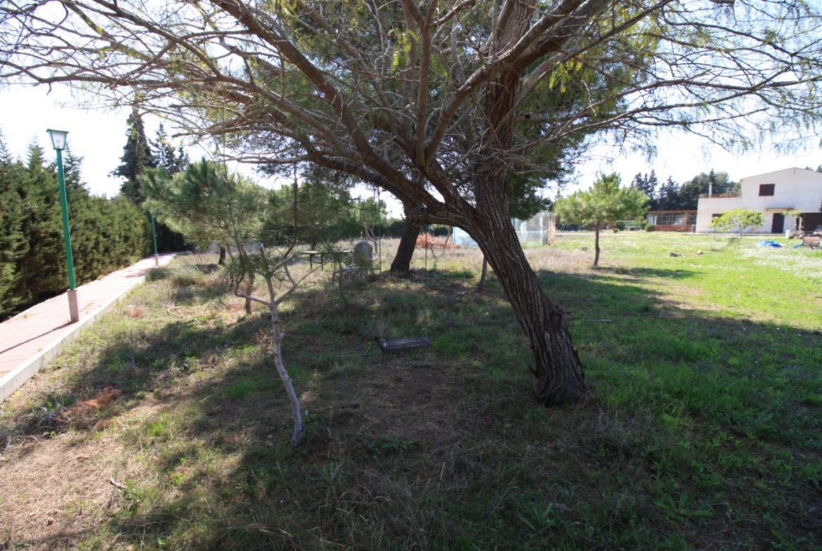 CAMPOAMOR, SPECTACULAR FINCA, 3500 M2  PLOT WITH 2 HOUSES, PRIVATE POOL, 2500 METERS FROM THE BEACH
