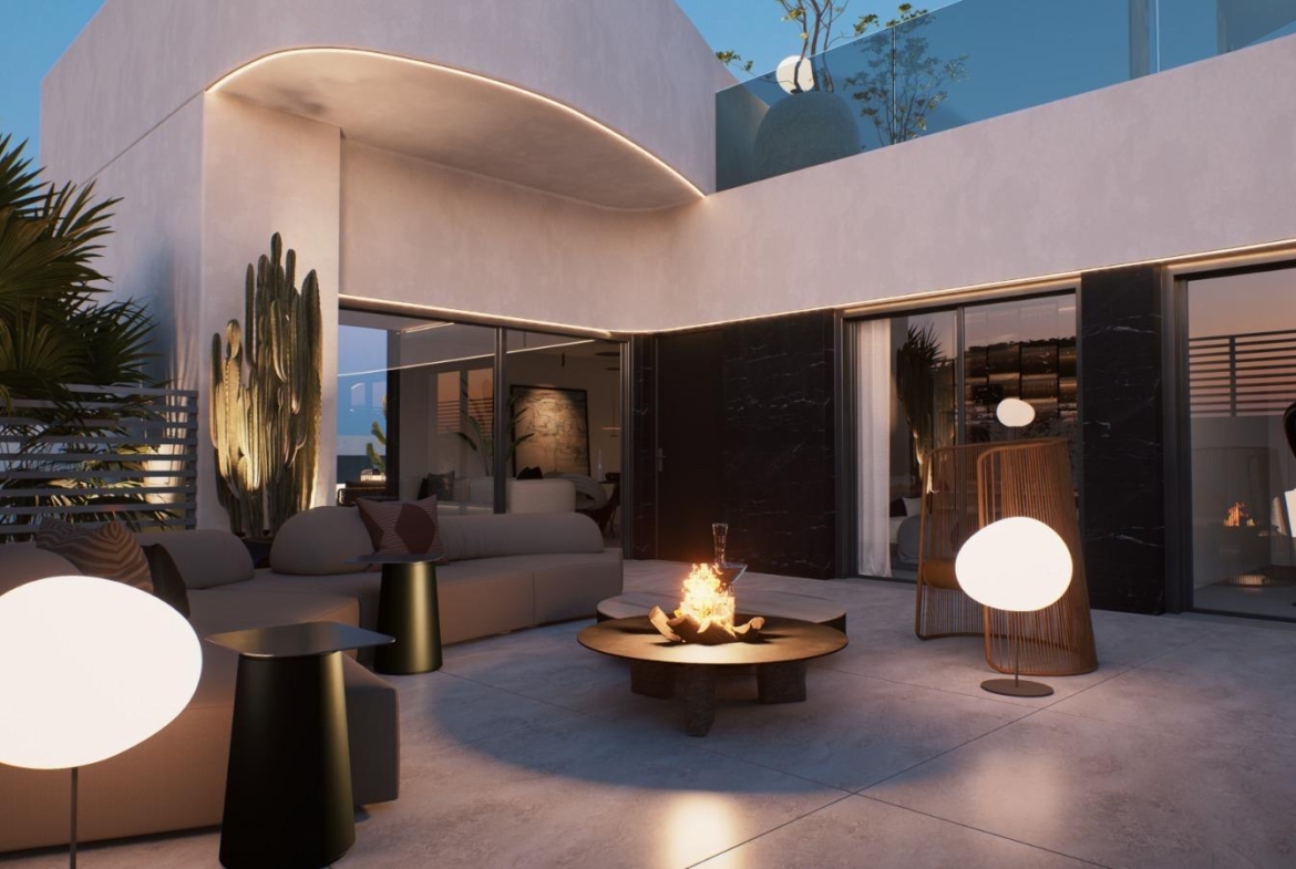 VILLAS DE LIJO EN CIUDAD QUESADA CON PISCINA. 3 DORM. 2 BAÑO. 125 M2 DE CASA. 360 M2 DE PARCELA.