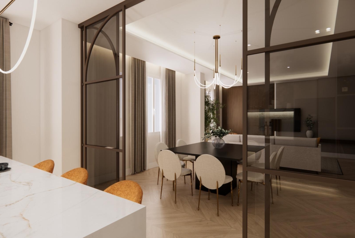 LUXURIOUS APARTMENT, FULLY RENOVATED IN THE SALAMANCA NEIGHBORHOOD