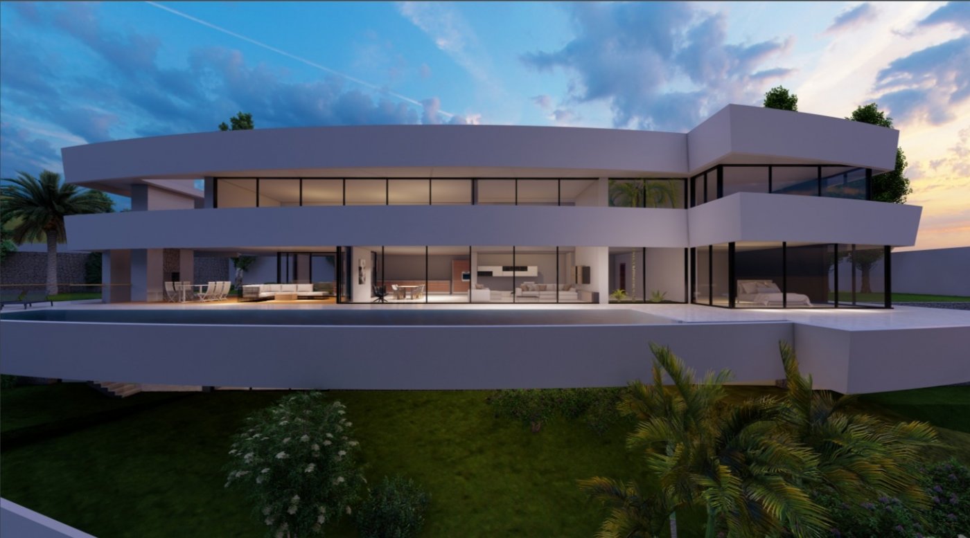 3-4-18 Villa de Lujo de diseño exclusivo en Moraira
