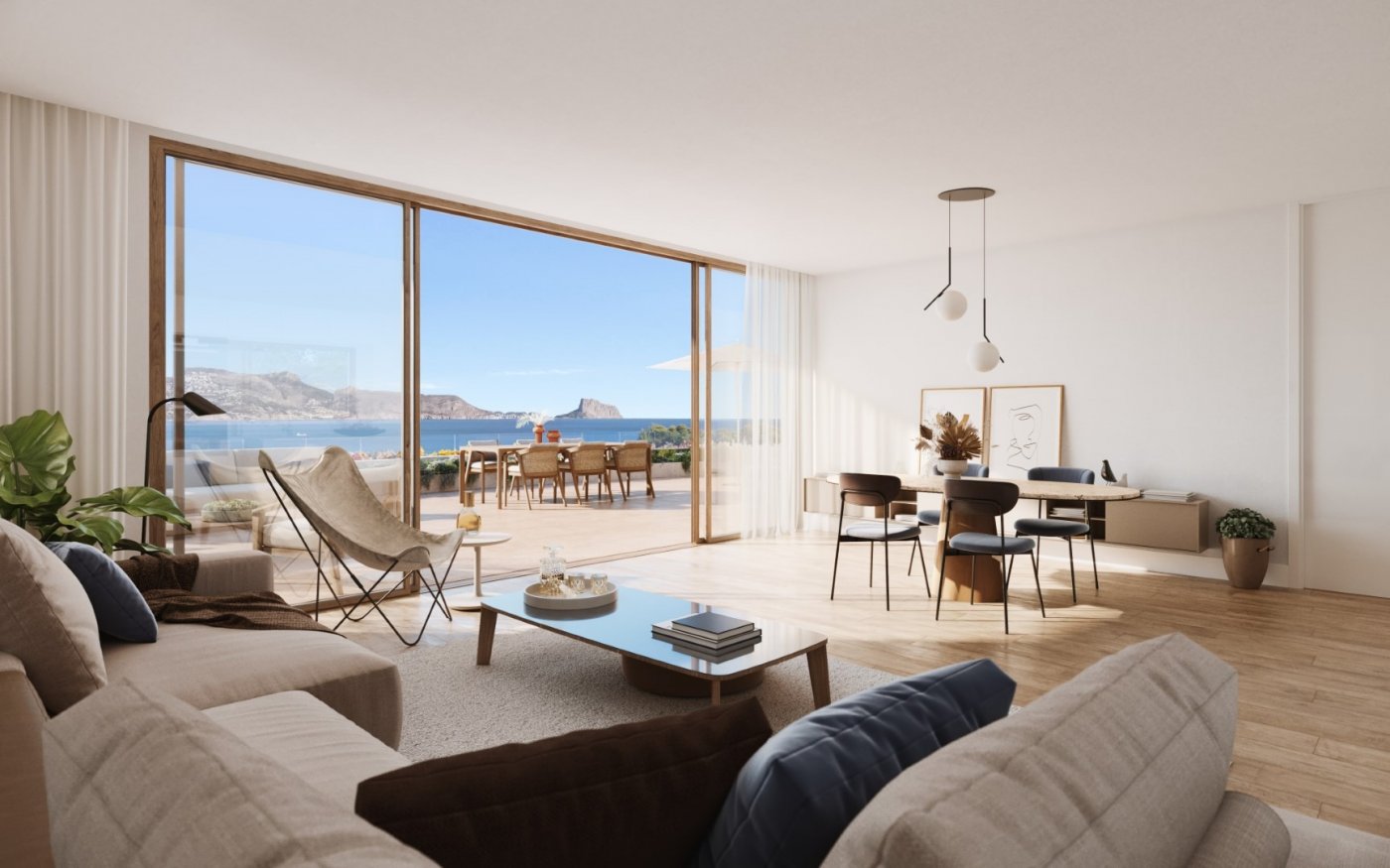 Exclusivos apartamentos de nueva construcción con 3 dormitorios en el Albir
