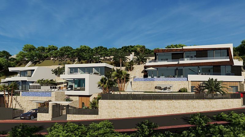 Villa Moderna en Calpe con impresionantes vistas al Mar