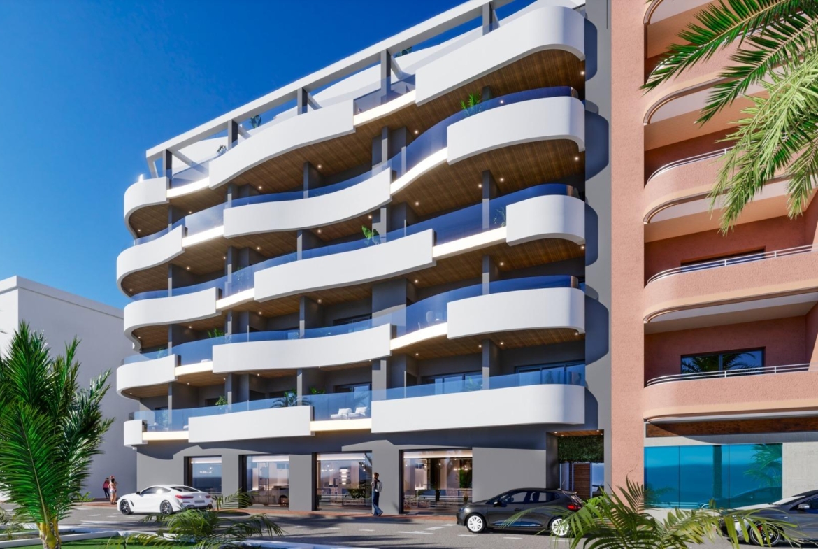 NEW BUILD APARTMENTS IN TORREVIEJA