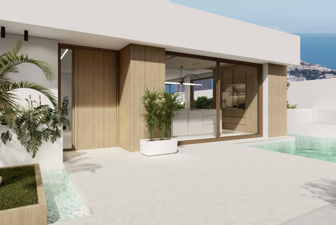 Luxe villa’s met uitzicht op zee en de bergen