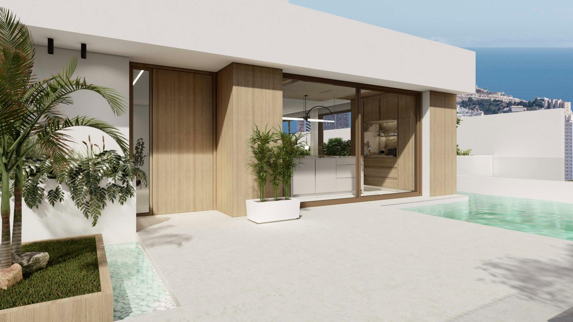Luxe villa’s met uitzicht op zee en de bergen