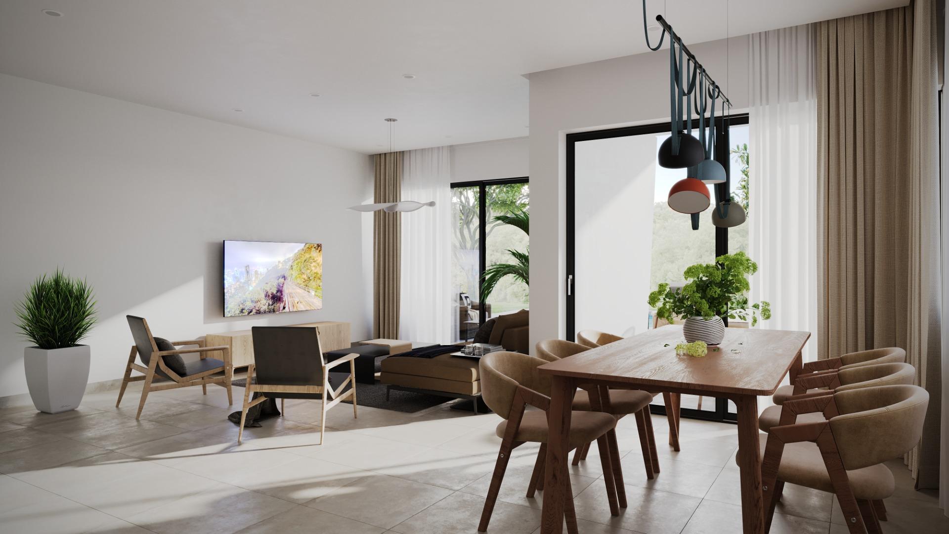 Detached villas with private pool