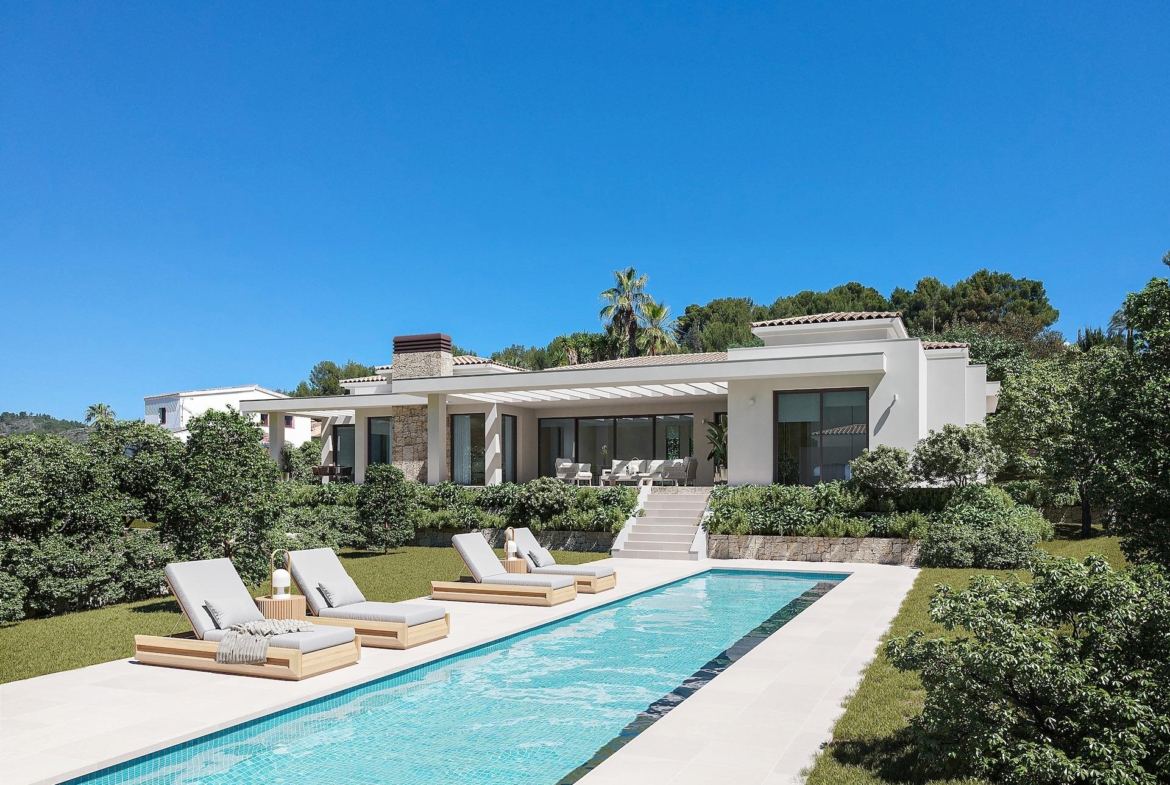 Luxury villa with private pool