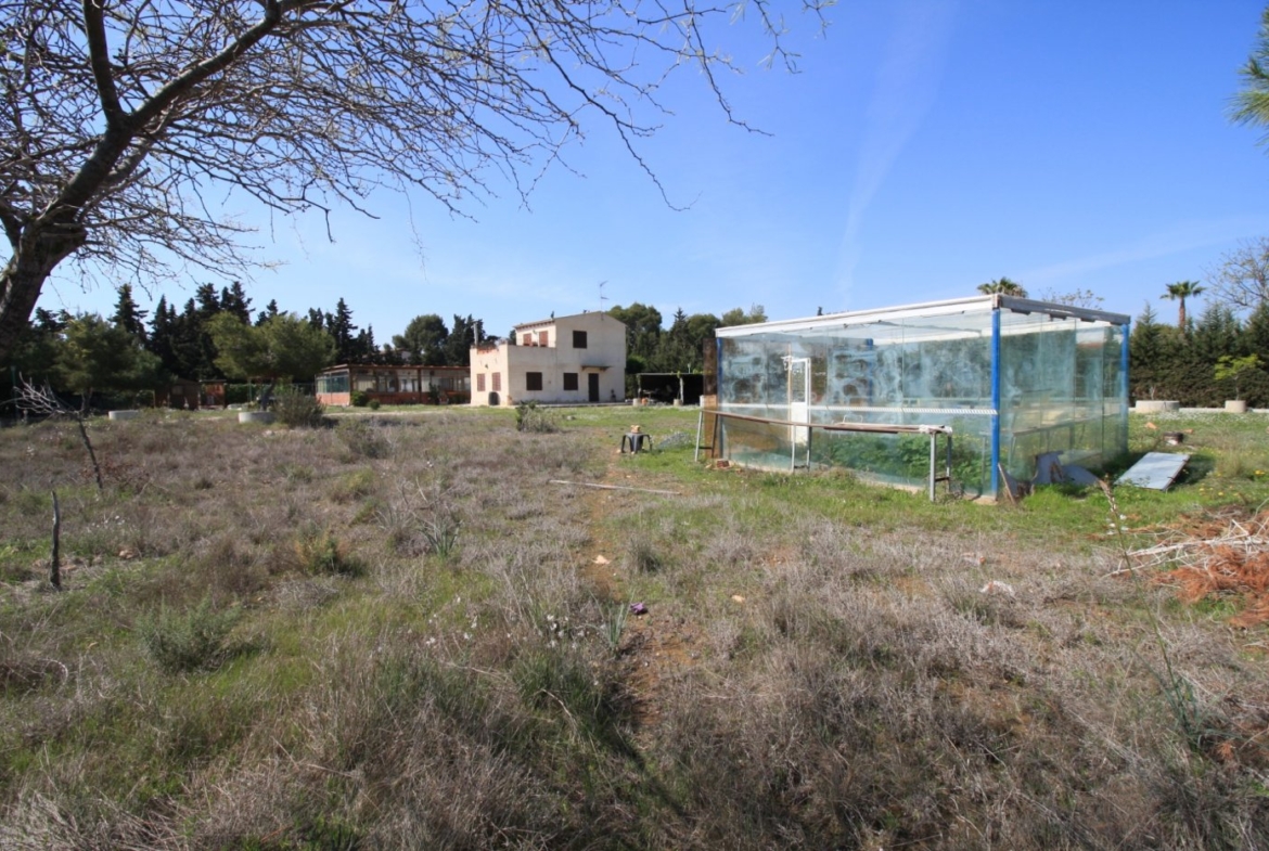 CAMPOAMOR, SPECTACULAR FINCA, 3500 M2  PLOT WITH 2 HOUSES, PRIVATE POOL, 2500 METERS FROM THE BEACH
