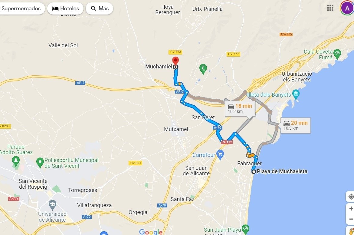 INDEPENDENT VILLA OF 500M2 – LAND OF 10,000M2 NEXT TO BONALBA – MUCHAMIEL