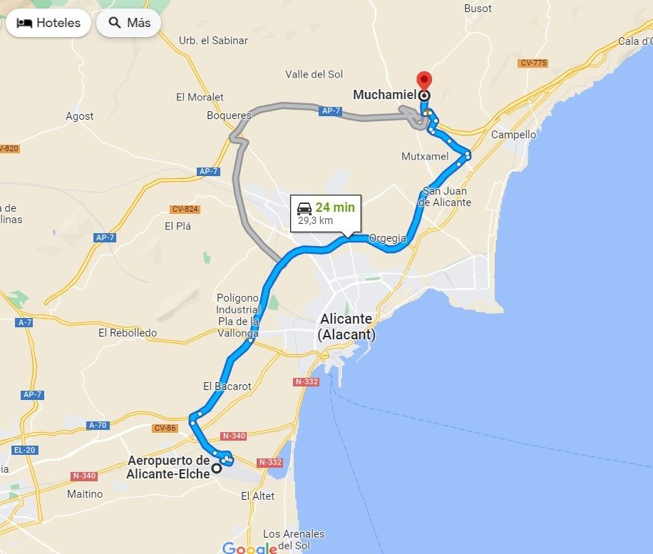 INDEPENDENT VILLA OF 500M2 – LAND OF 10,000M2 NEXT TO BONALBA – MUCHAMIEL