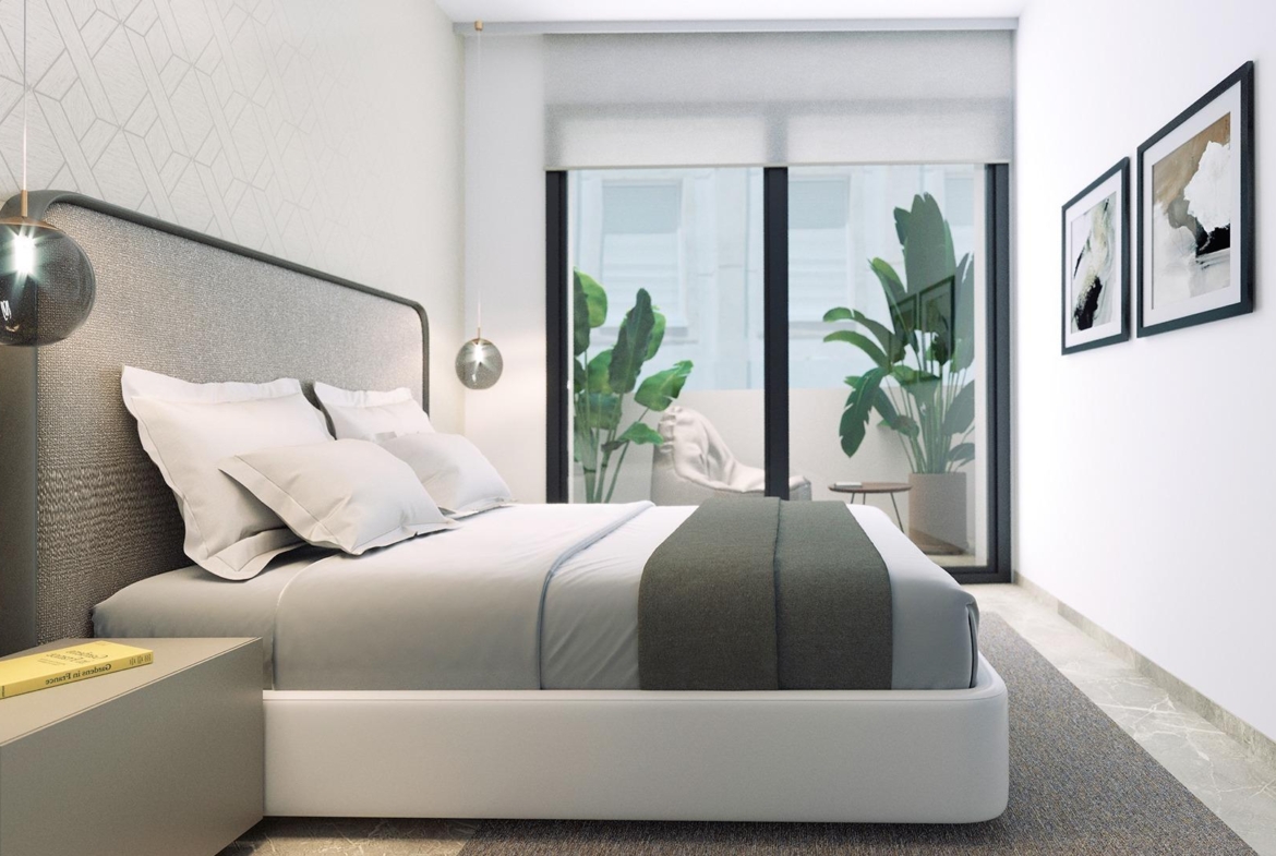 NEW BUILDING 200 METERS FROM PLAYA DEL CURA. WITH COMMUNITY POOL. GYM. SAUNA AND CHILL-OUT AREA.