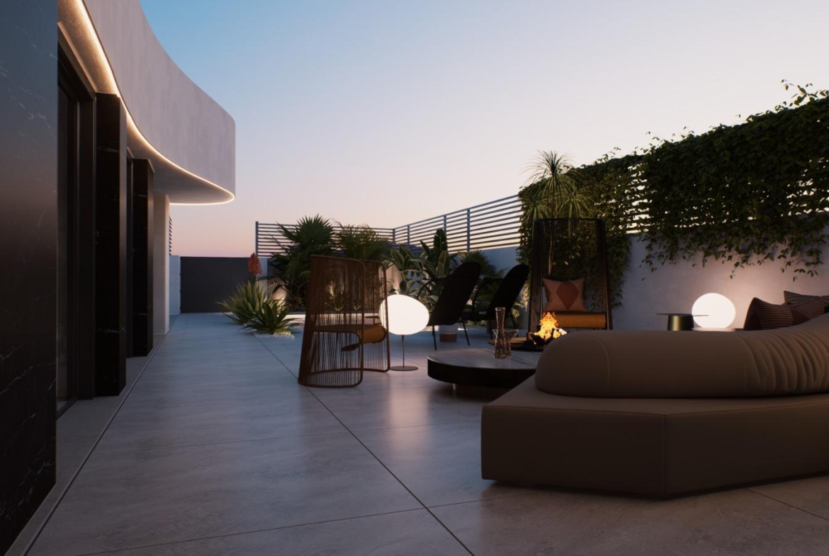 VILLAS DE LIJO EN CIUDAD QUESADA CON PISCINA. 3 DORM. 2 BAÑO. 125 M2 DE CASA. 360 M2 DE PARCELA.