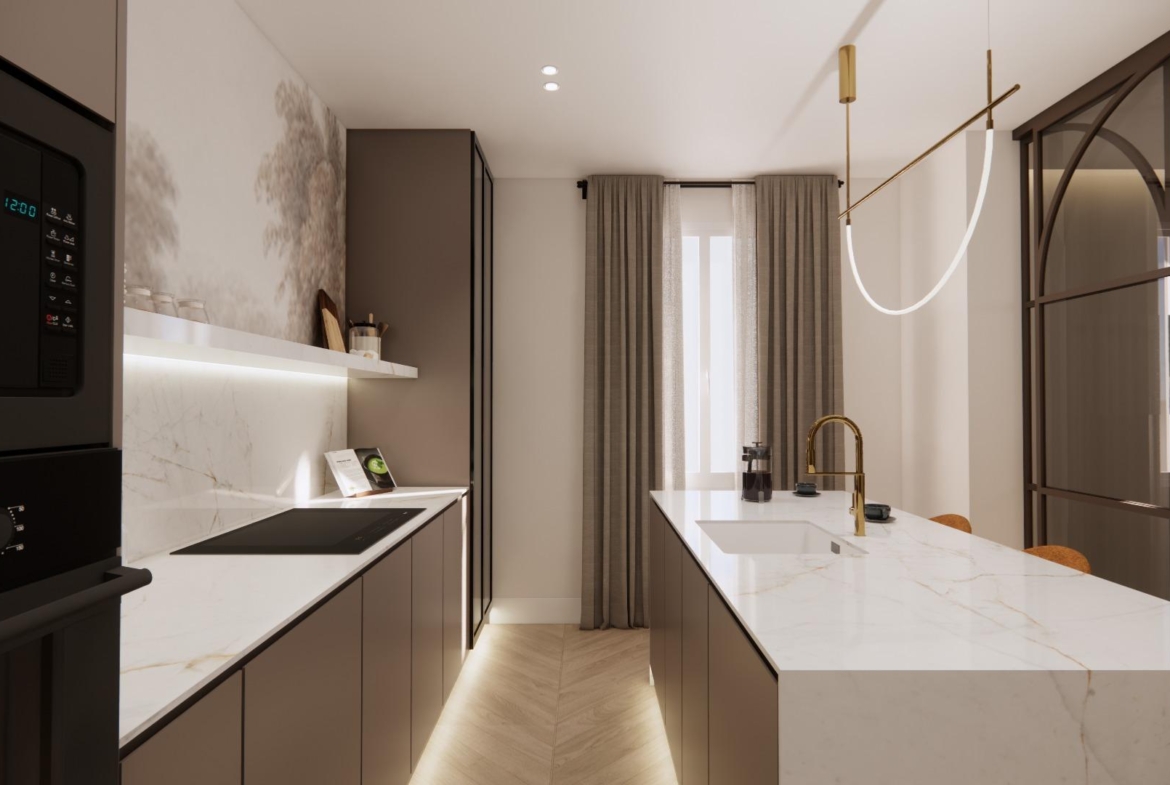 LUXURIOUS APARTMENT, FULLY RENOVATED IN THE SALAMANCA NEIGHBORHOOD