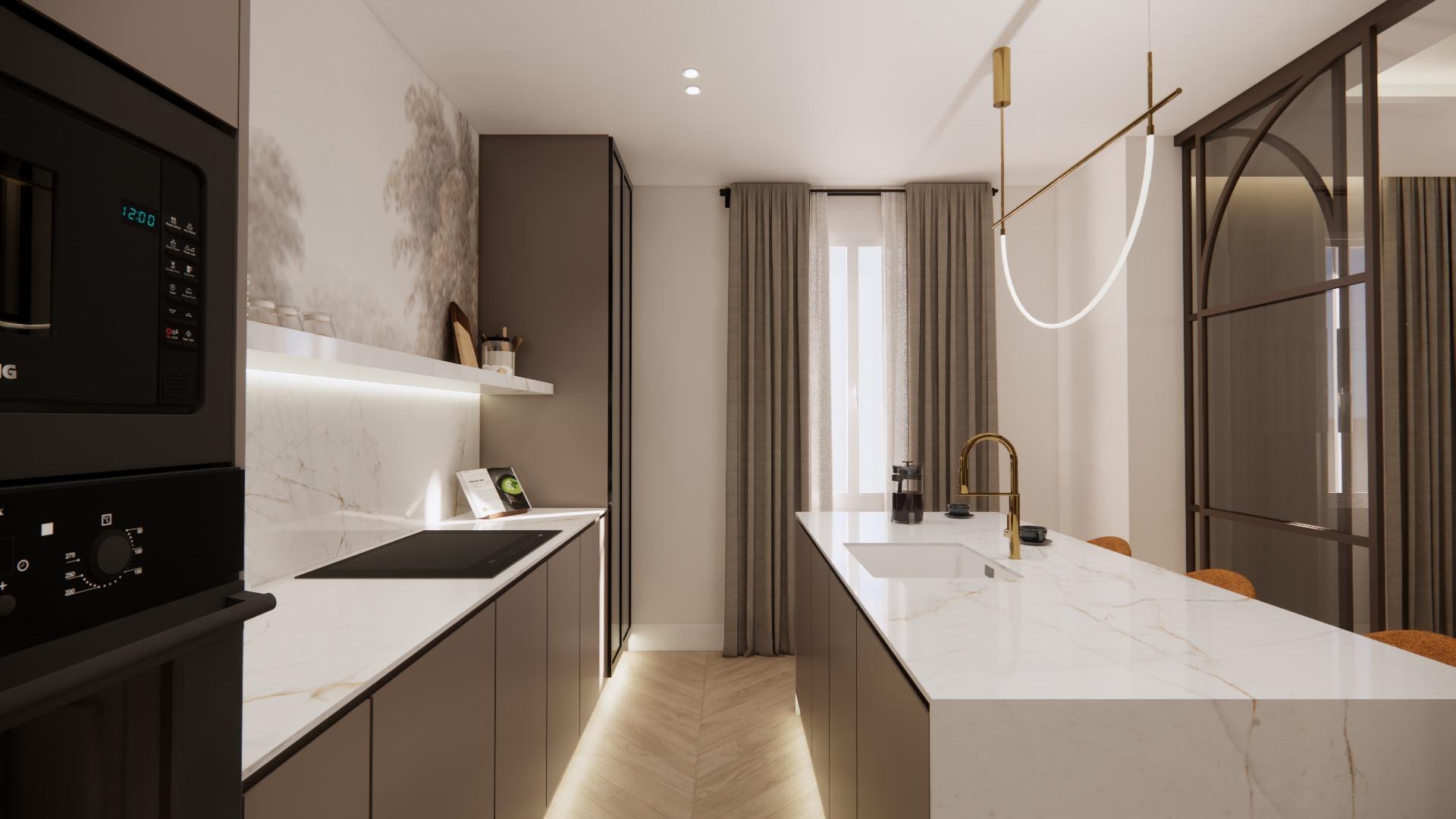 3-5-145 LUXURIOUS APARTMENT, FULLY RENOVATED IN THE SALAMANCA NEIGHBORHOOD