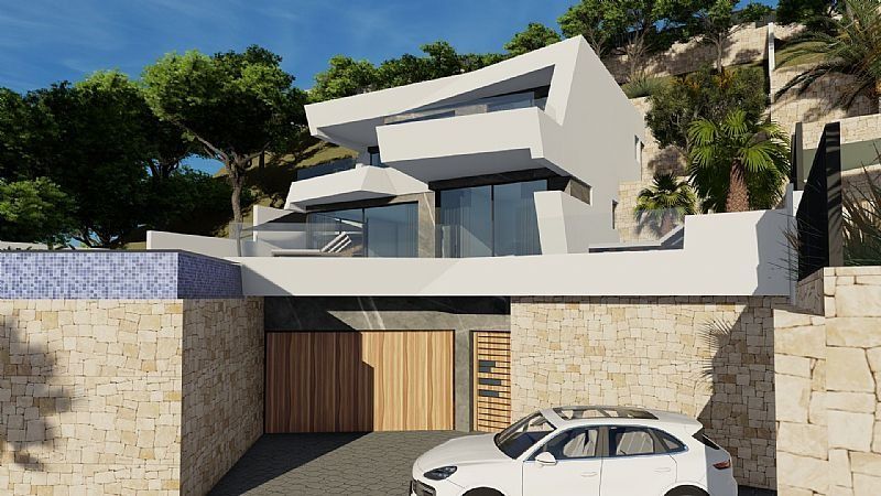 Villa Moderna en Calpe con impresionantes vistas al Mar