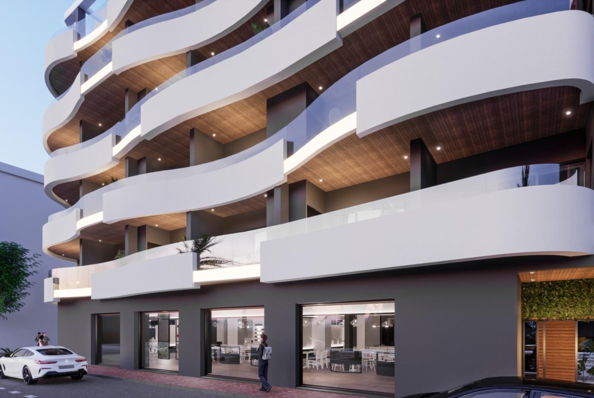 NEW BUILD APARTMENTS IN TORREVIEJA