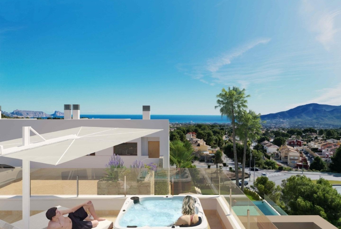 New Mediterranean style semi-detached villas in La Nucia