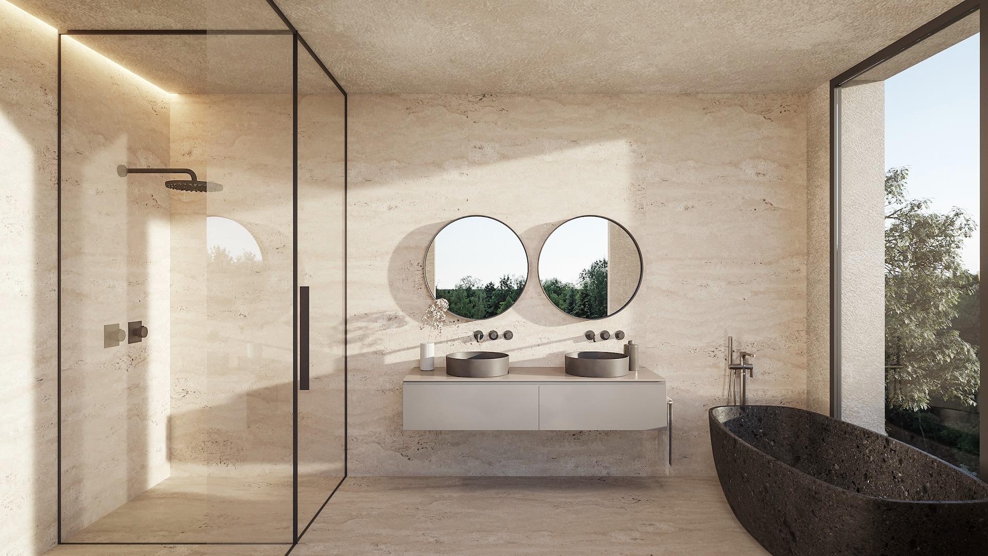 Exclusief modern design villa met uitzicht op zee