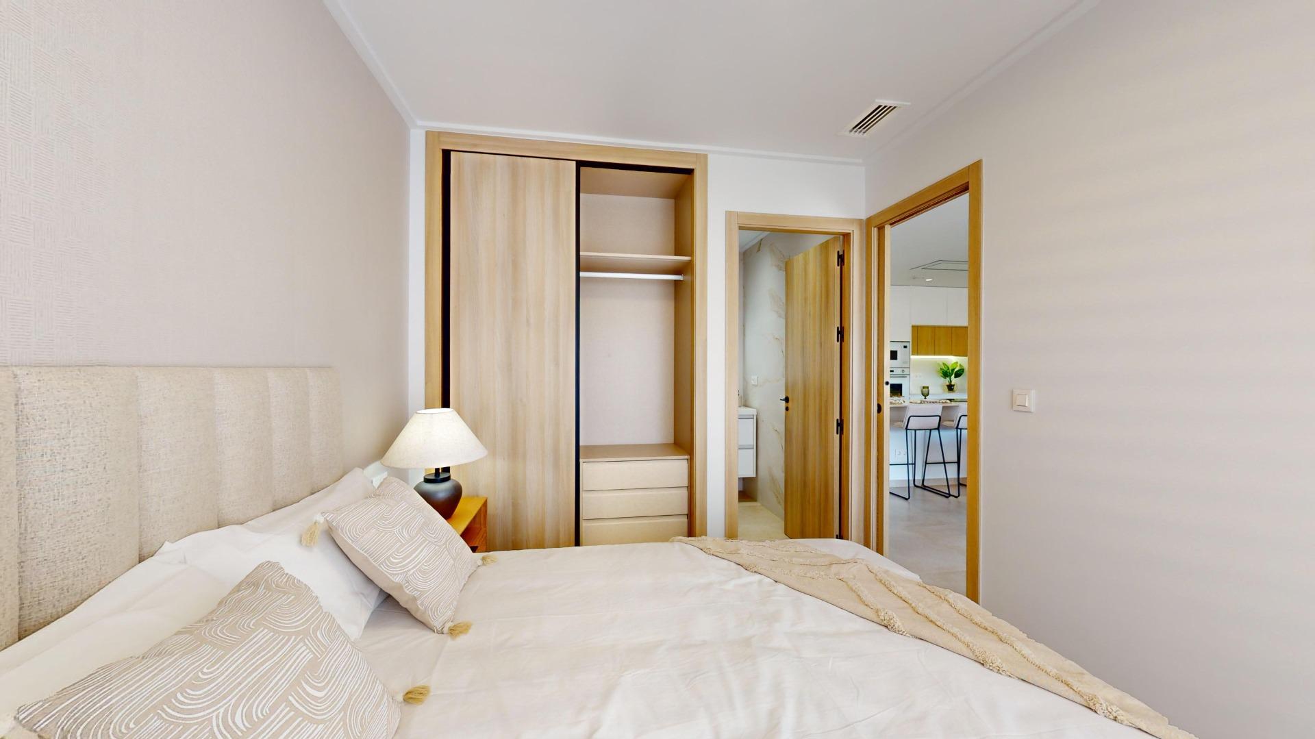 APARTAMENTOS DE OBRA NUEVA EN PILAR DE LA HORADADA CON GARAJE INCLUIDO. 100 M2.TERRAZAS DE 25 M2. 3 DORM. 2 BAÑOS. PISCINA.