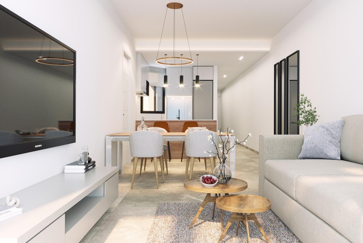 NEW BUILDING 200 METERS FROM PLAYA DEL CURA. WITH COMMUNITY POOL. GYM. SAUNA AND CHILL-OUT AREA.