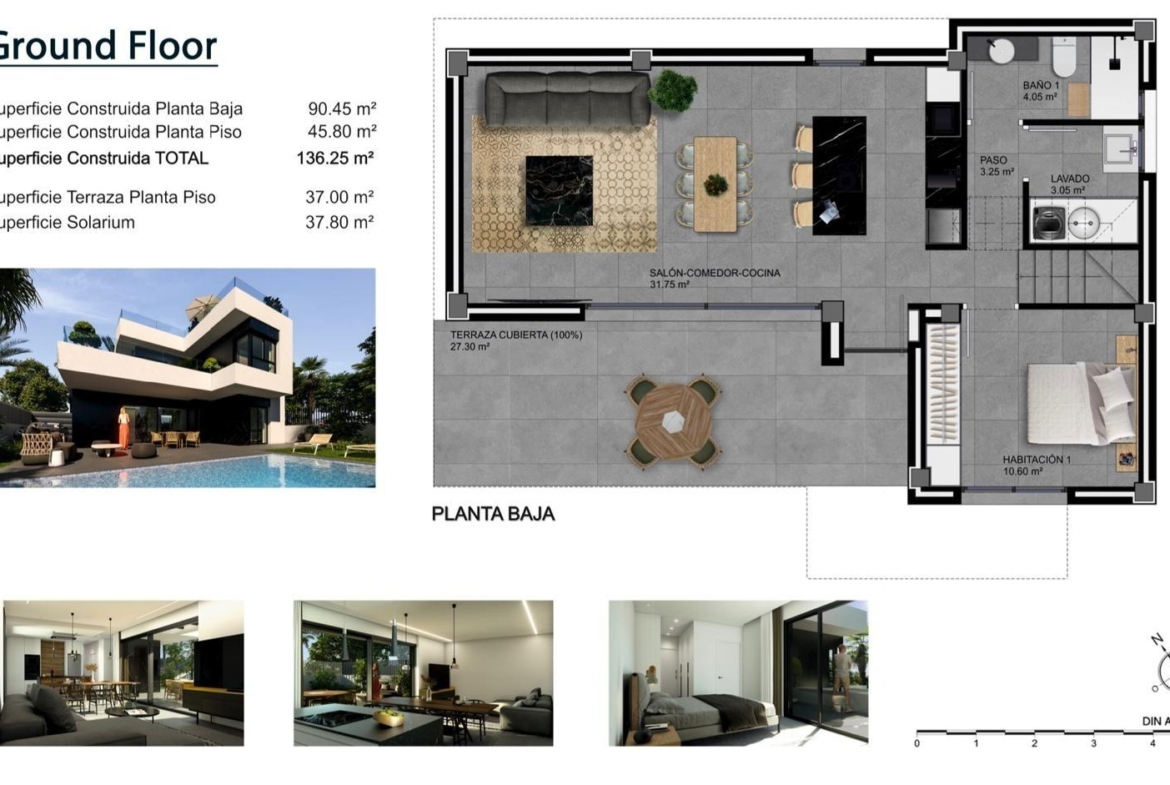 LUXURY VILLAS. NEW CONSTRUCTION. PILOT FLAT DONE.