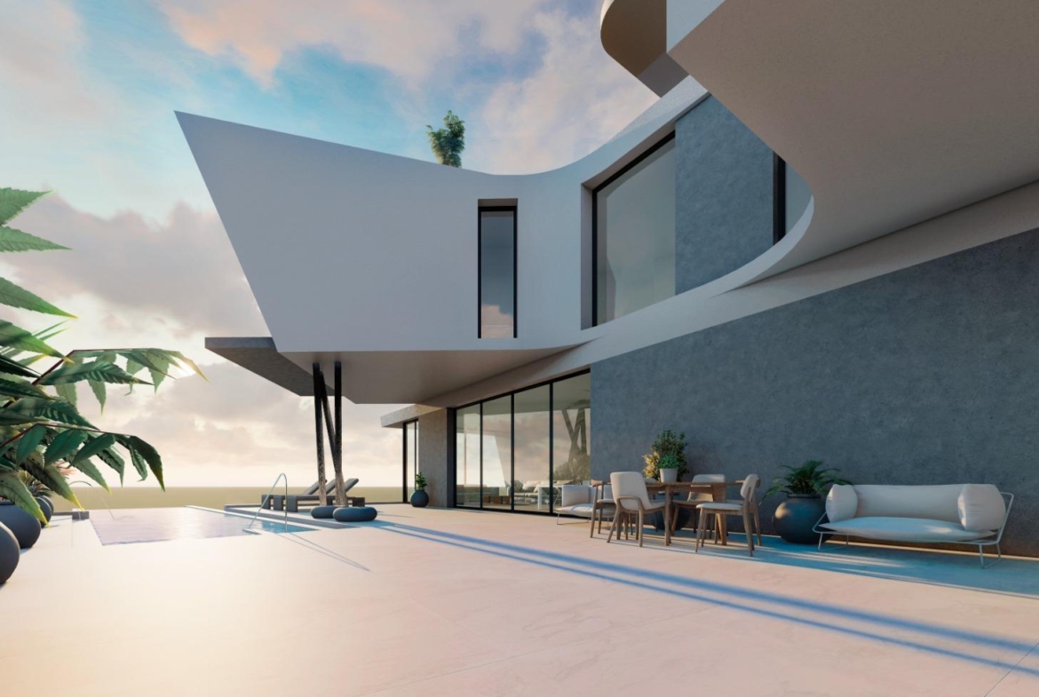 NEW BUILT. LUXURY VILLA IN ORIHUELA COSTA. 5 BEDROOMS. 5 BATHROOMS. 550M2 OF PLOT.
