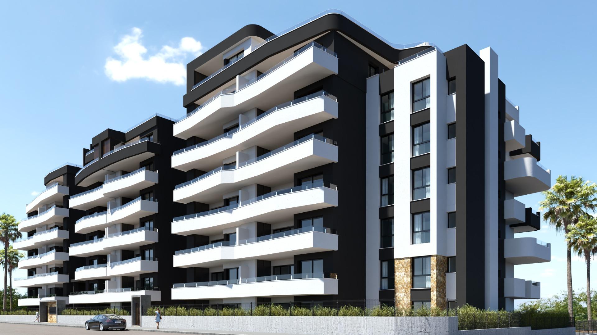 3-6-158 OBRA NUEVA EN SAN MIGUEL DE SALINAS CON GARAJE Y TRASTERO INCLUIDO! 2 DORM. 2 BAÑOS. CON TERRAZA DE 20 M2. PISCINA COMUNITARIA.