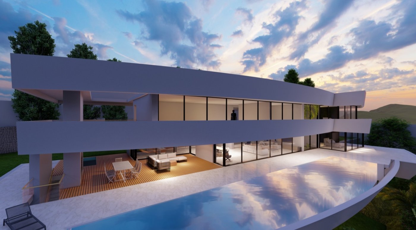 3-6-18 Villa de Lujo de diseño exclusivo en Moraira
