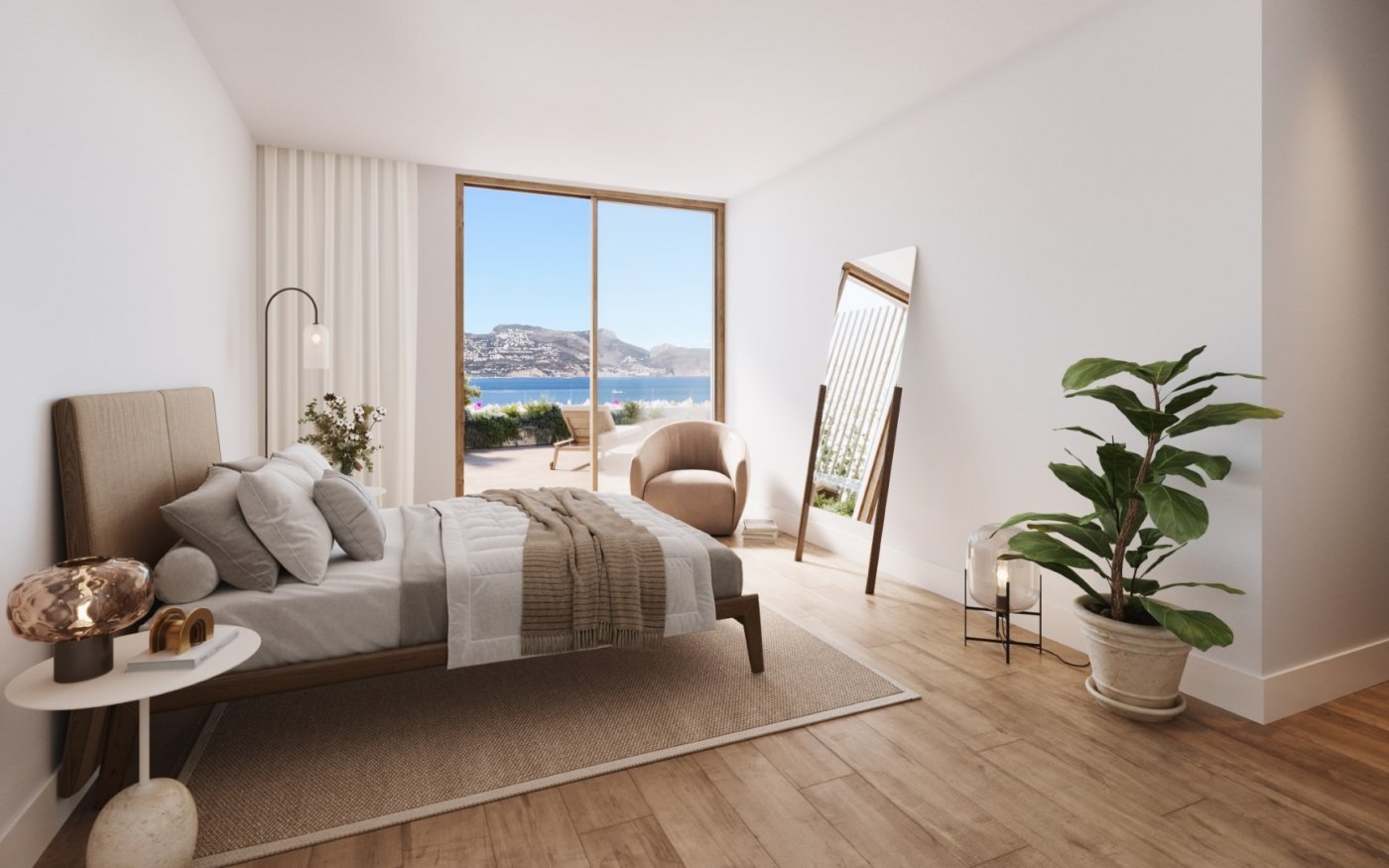Exclusivos apartamentos de nueva construcción con 3 dormitorios en el Albir