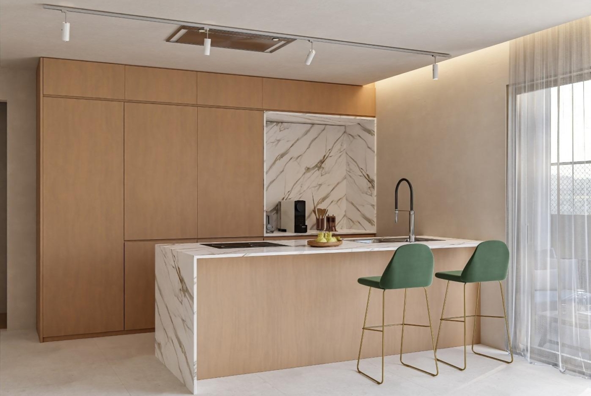Independent villas of avant-garde design in Sierra Cortina