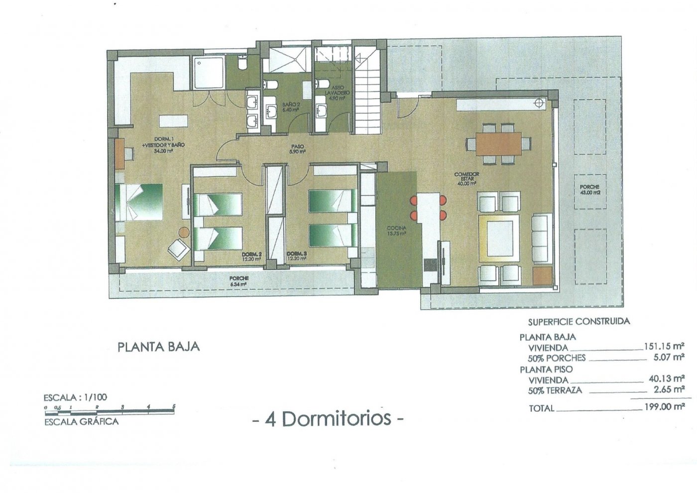 3-62-1 NEW CONSTRUCTION VILLAS 250 m FROM THE BEACH IN CAMPOAMOR