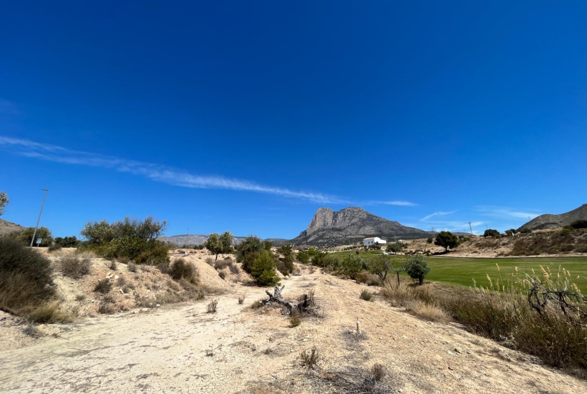 Parcela edificable junto a Puig Campana Golf