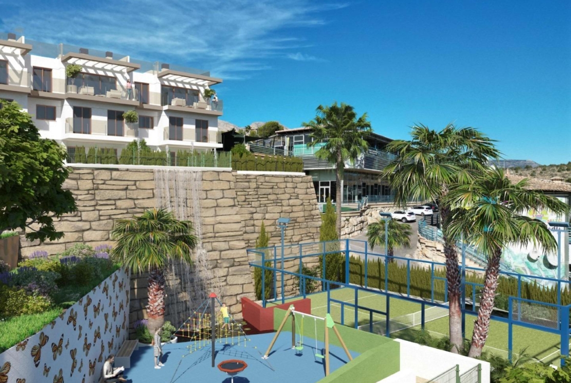 New Mediterranean style semi-detached villas in La Nucia