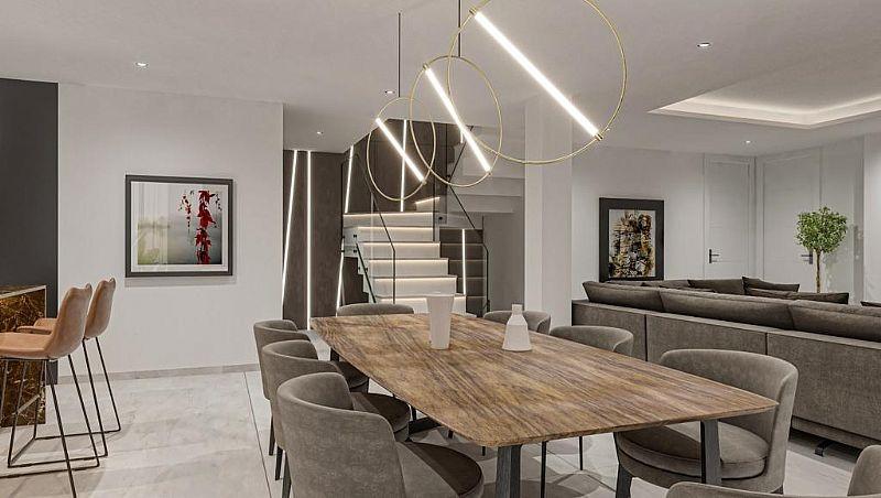 Luxury villa with private pool and sea views