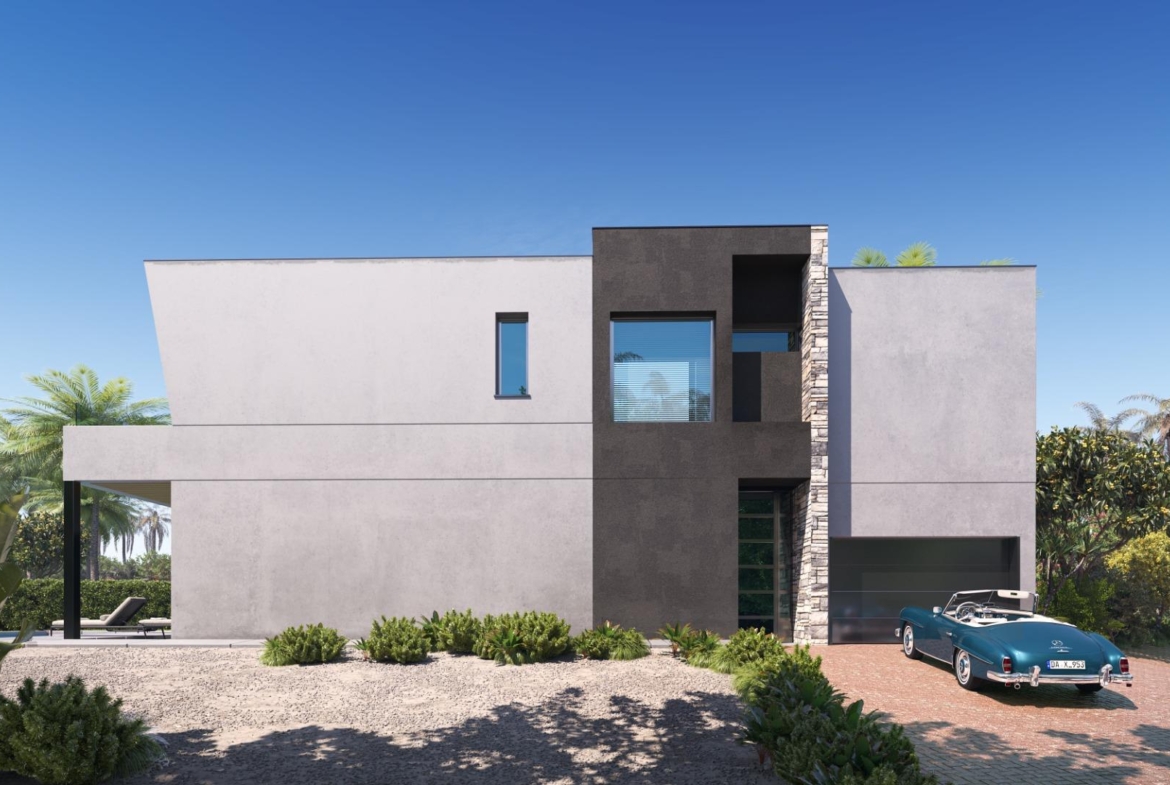 Detached villas with private pool
