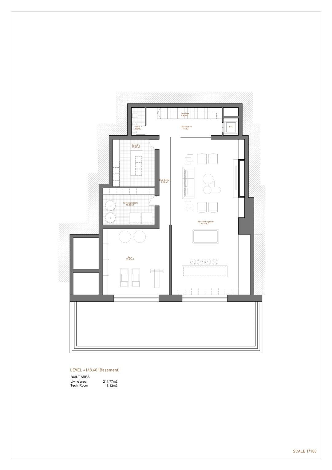 Exclusief modern design villa met uitzicht op zee