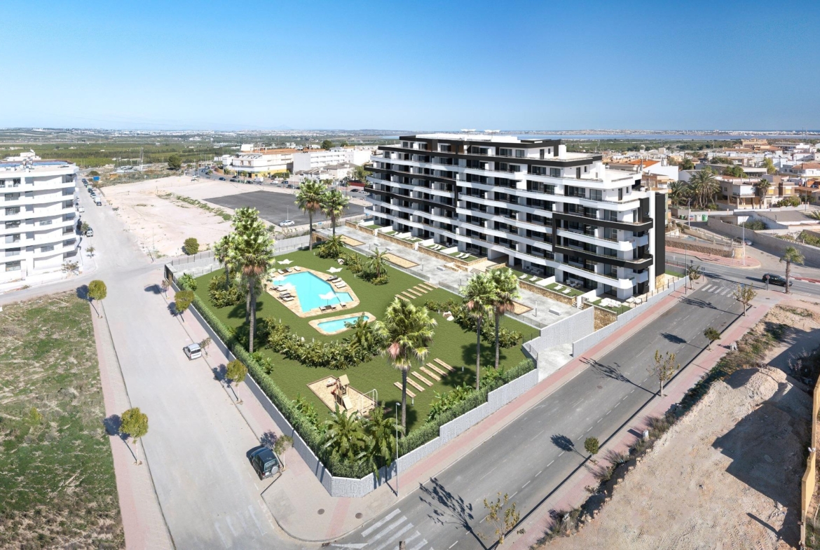 OBRA NUEVA EN SAN MIGUEL DE SALINAS. 2 DORM. 2 BAÑOS. GARAJE+TRASTERO INCLUIDO. PISCINA COMUNITARIA.