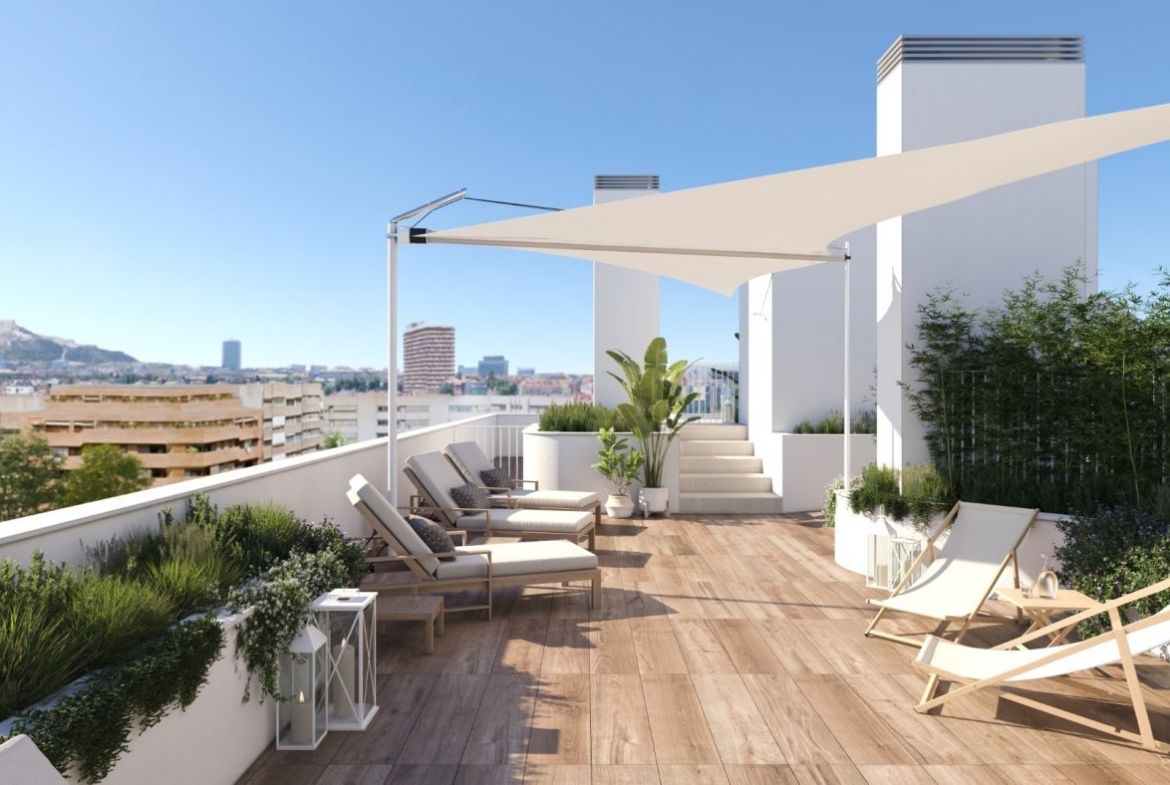 Viviendas de obra nueva en la “Milla de Oro” de Alicante