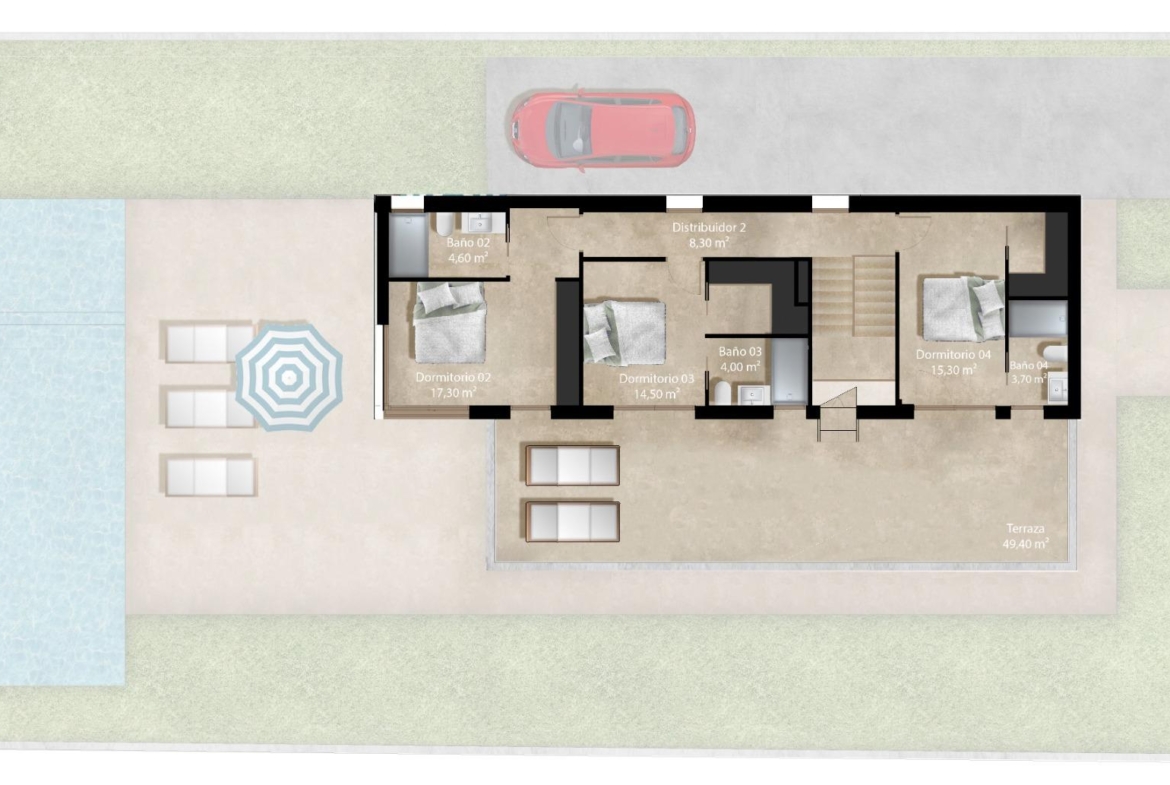 VILLA MYKONOS EN LA ZENIA! MODERNA VILLA DE LUJO DE OBRA NUEVA A SOLO 260 M DE LA PLAYA