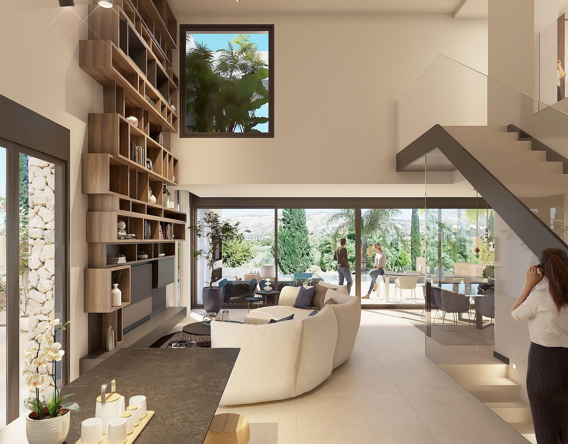 3-8-82 VILLAS DE LUJO EN ALGORFA. 204M2 DE CASA. 510M2 PARCELA. TERRAZA 180M2. SOTANO 195M2. 3 DOR. 3 BAÑOS