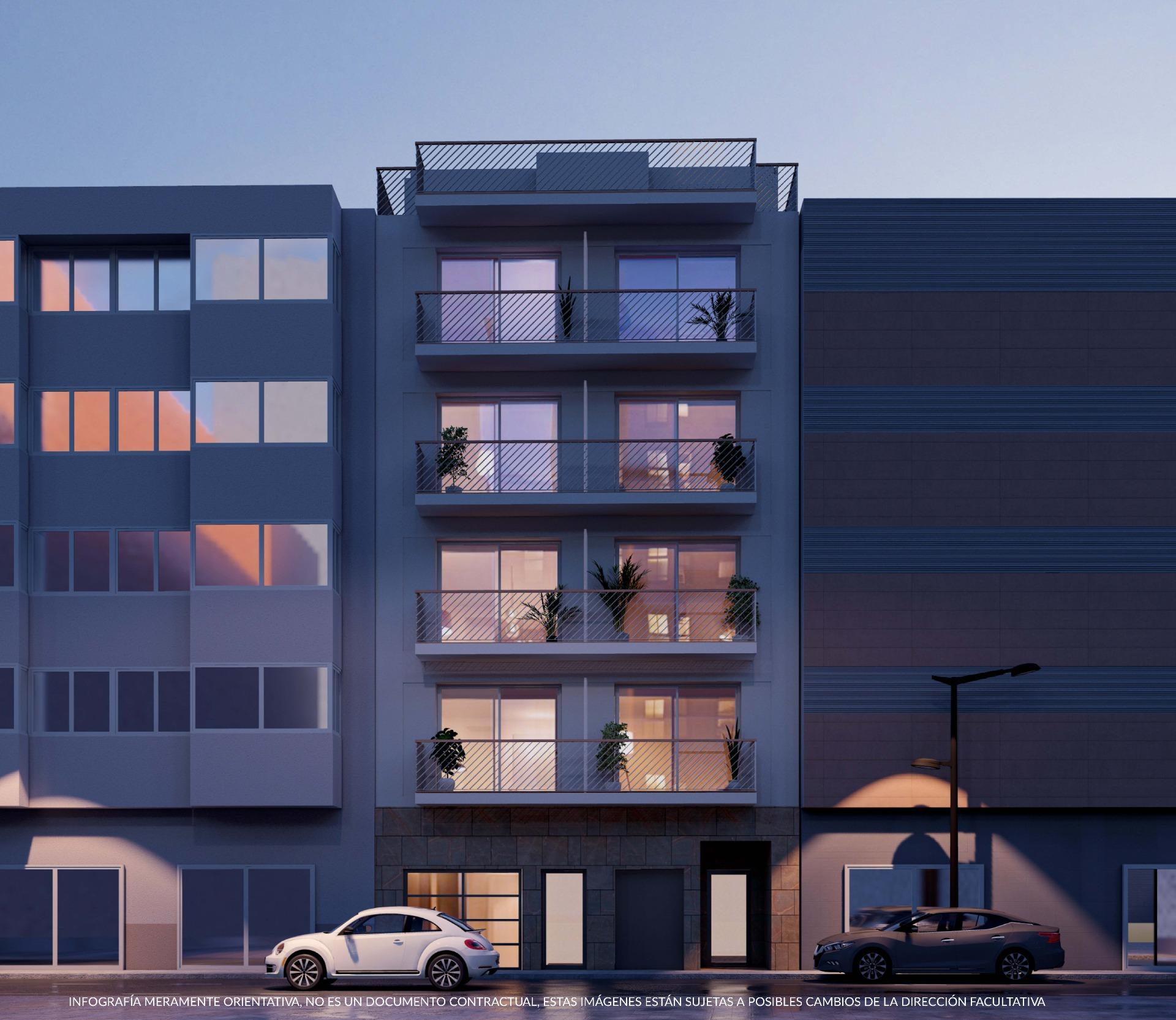 Nieuwbouw appartementen in het centrum van Villajoyosa