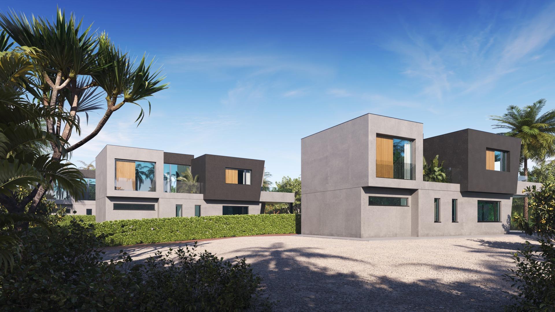 Detached villas with private pool
