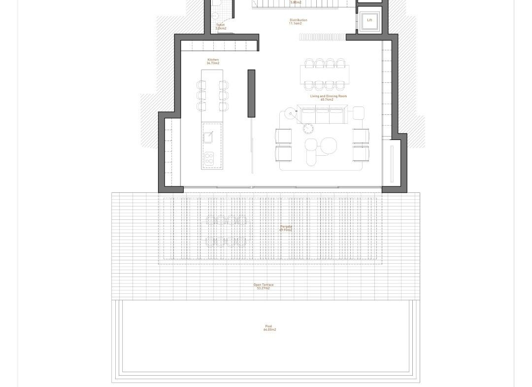 Exclusief modern design villa met uitzicht op zee