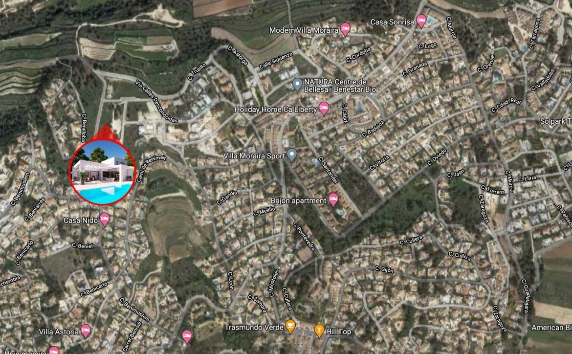 Villa exclusiva en El Tesoro de Moraira
