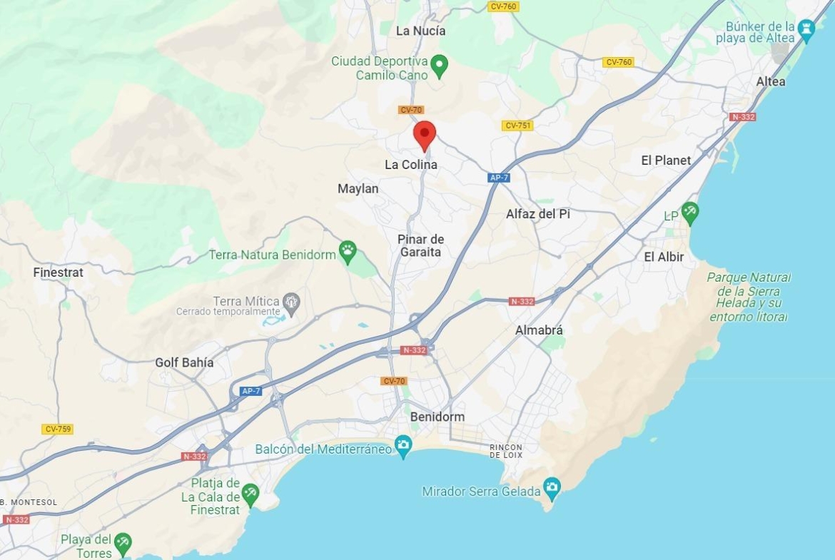 New Mediterranean style semi-detached villas in La Nucia