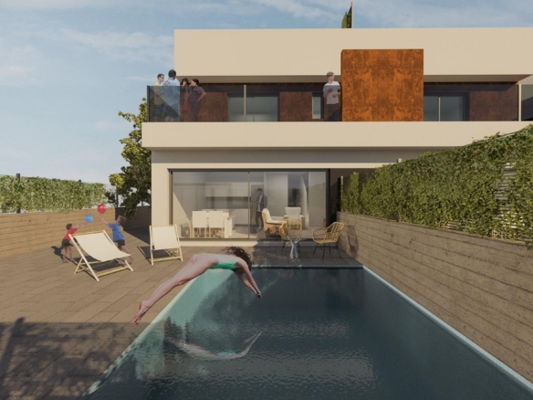 NEW BUILD TOWNHOUSES IN SANTIAGO DE LA RIBERA