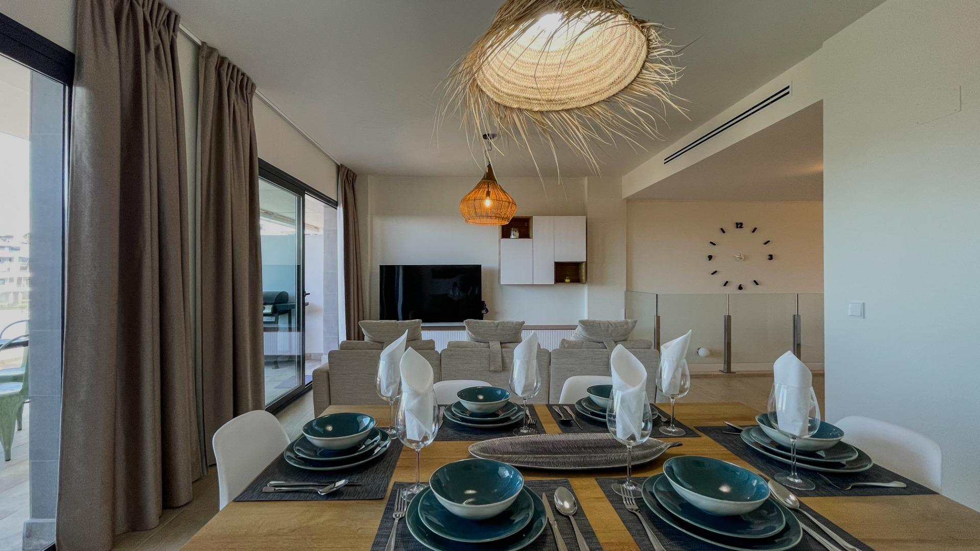 4-1-72 Modern Duplex Near Benidorm in Camporrosso Village Complex